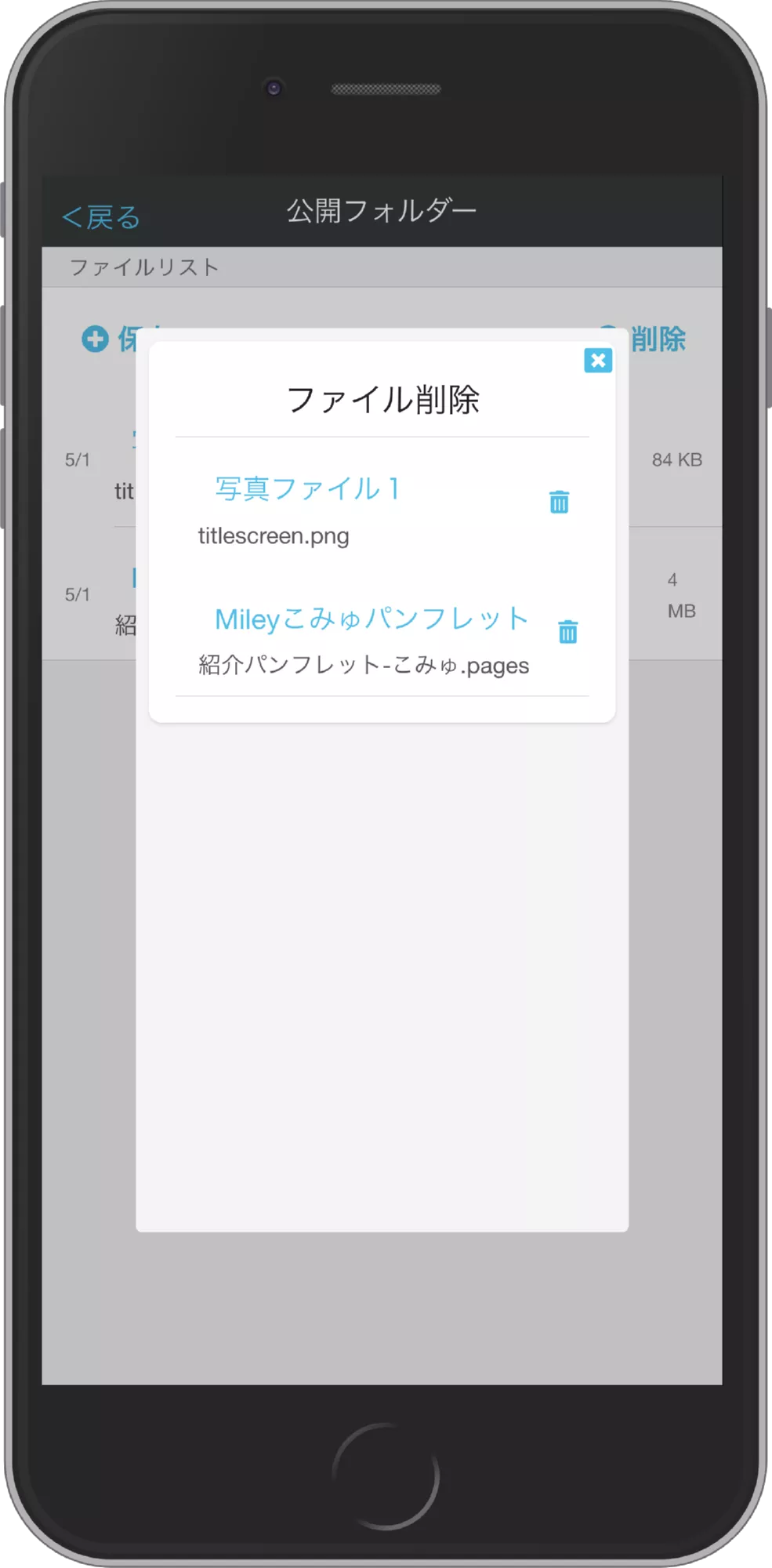 ファイル置場 サブフォルダー削除